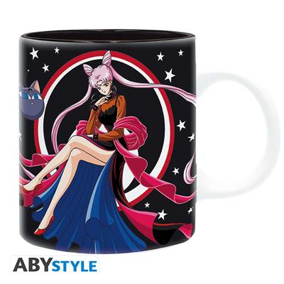 SAILOR MOON - Mugg - 320 ml - Sailor Moon Vs Black Lady - Subli - Box SAS ABYSSE CORP