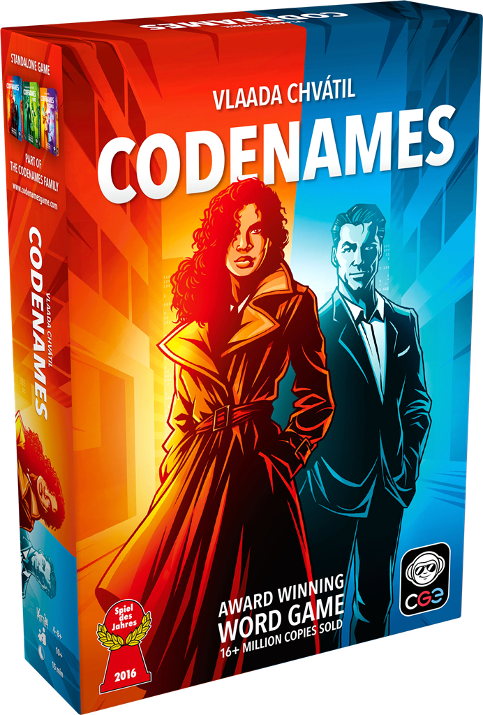 Codenames - Strategispel för lag och ordspel
