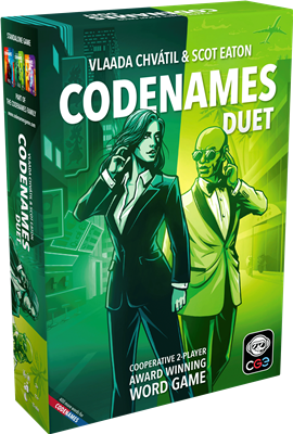 Codenames: Duett – Samarbetsversion av det klassiska ordspelet med ny spelupplevelse