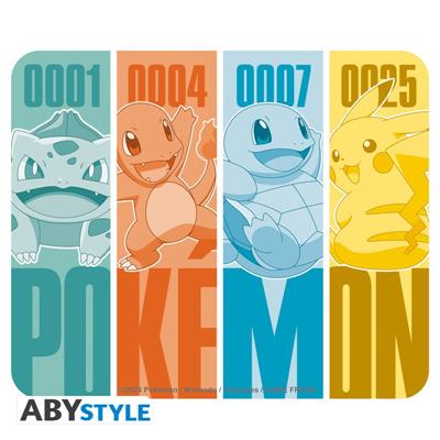 POKEMON - Flexibelt Musmatta - Kanto Starters SAS ABYSSE CORP