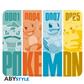 POKEMON - Flexibelt Musmatta - Kanto Starters SAS ABYSSE CORP