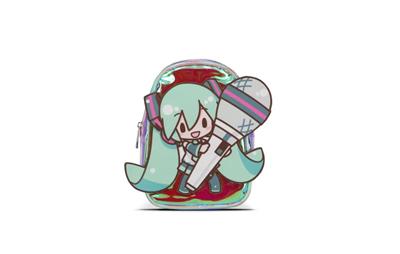 Hatsune Miku - Shiny Mini Ryggsäck Difuzed
