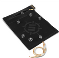 ENHANCE Roll on a Scroll™ Tärningsmatta & 7-delad Akryltärningsset Svart Enhance Gaming