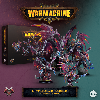 Warmachine: Khymaera Shard Nocturnes Command Starter Steamforged Games