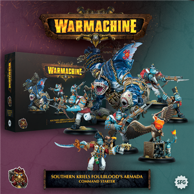 Warmachine: Foulblood's Armada Command Starter Steamforged Games