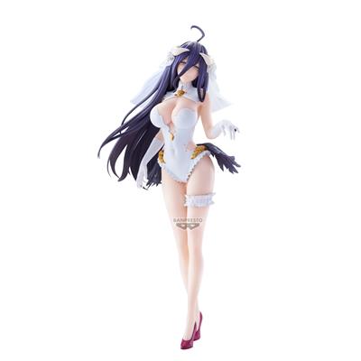 Overlord - Banpresto Glitter & Glamours Figur - Albedo (Bröllopsversion)