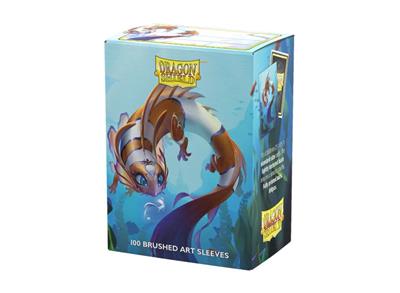 Dragon Shield Standardstorlek Borstad Konst Fickor - The Cinderfin (100 Fickor) Arcane Tinmen