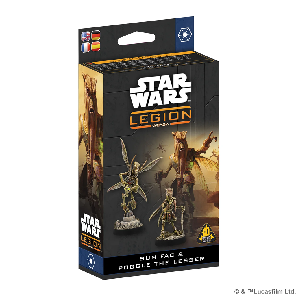 Star Wars: Legion - Sun Fac och Poggle den Mindre / DE / SP / FR