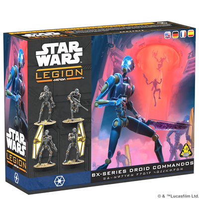 Star Wars: Legion - BX-seriens Droidkommandoenhetsutvidning/DE/SP/FR