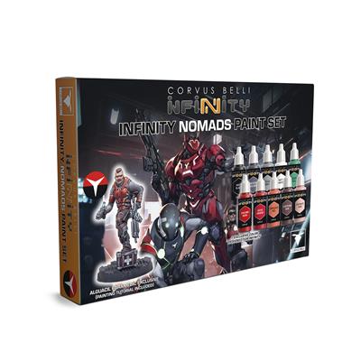 Infinity: Nomads Paint Set Alguacil Paramedic Exclusive Corvus Belli