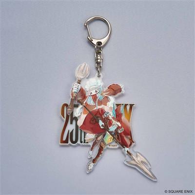 FINAL FANTASY IX 25th Anniversary Acrylic Keychain - Quina & Freija