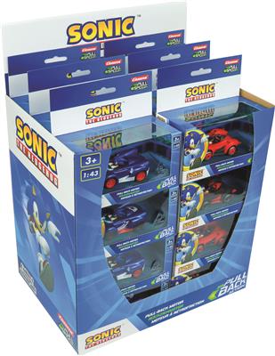 Carrera - Display Sonic the Hedgehog, blandade (24 st)