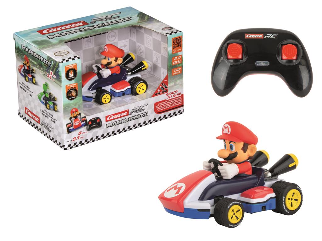 Carrera RC - 2,4GHz Mario Kart(TM) Race Kart 1:32, Mario Revell