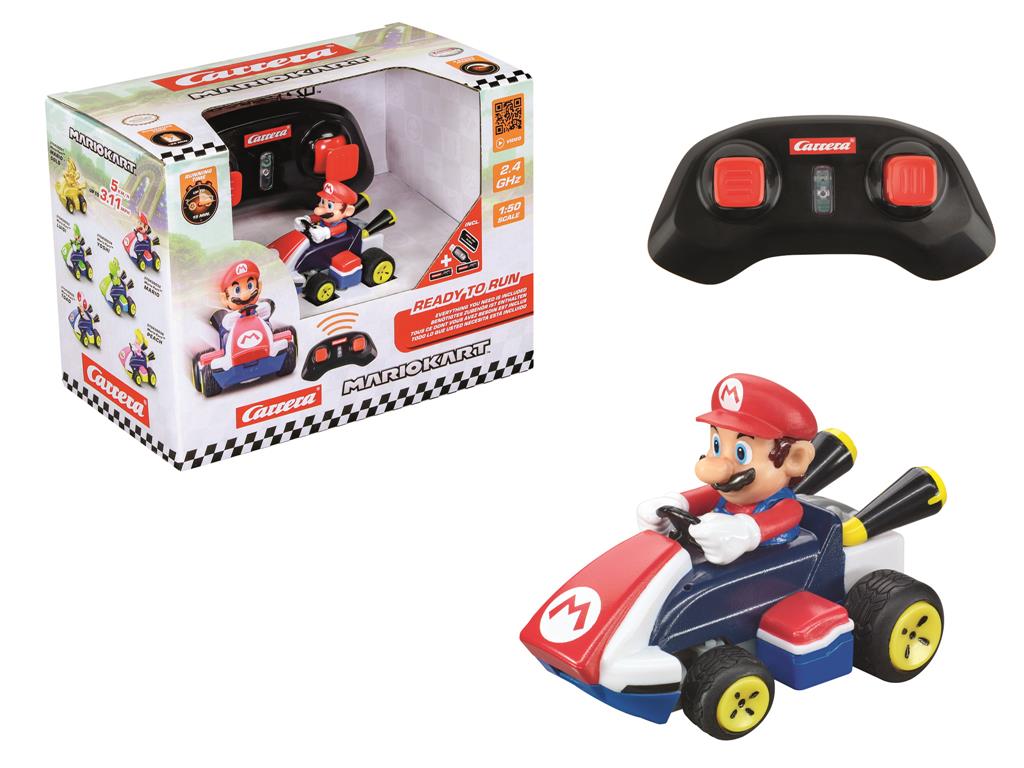 Carrera - 2,4GHz Mario Kart(TM) Mini RC, Mario (Paperbox) Revell