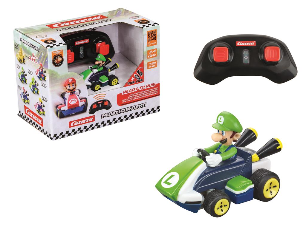 Carrera - 2,4GHz Mario Kart(TM) Mini RC, Luigi Revell