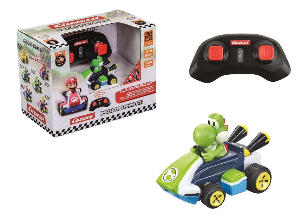 Carrera - 2,4GHz Mario Kart(TM) Mini RC, Yoshi (Paperbox) Revell