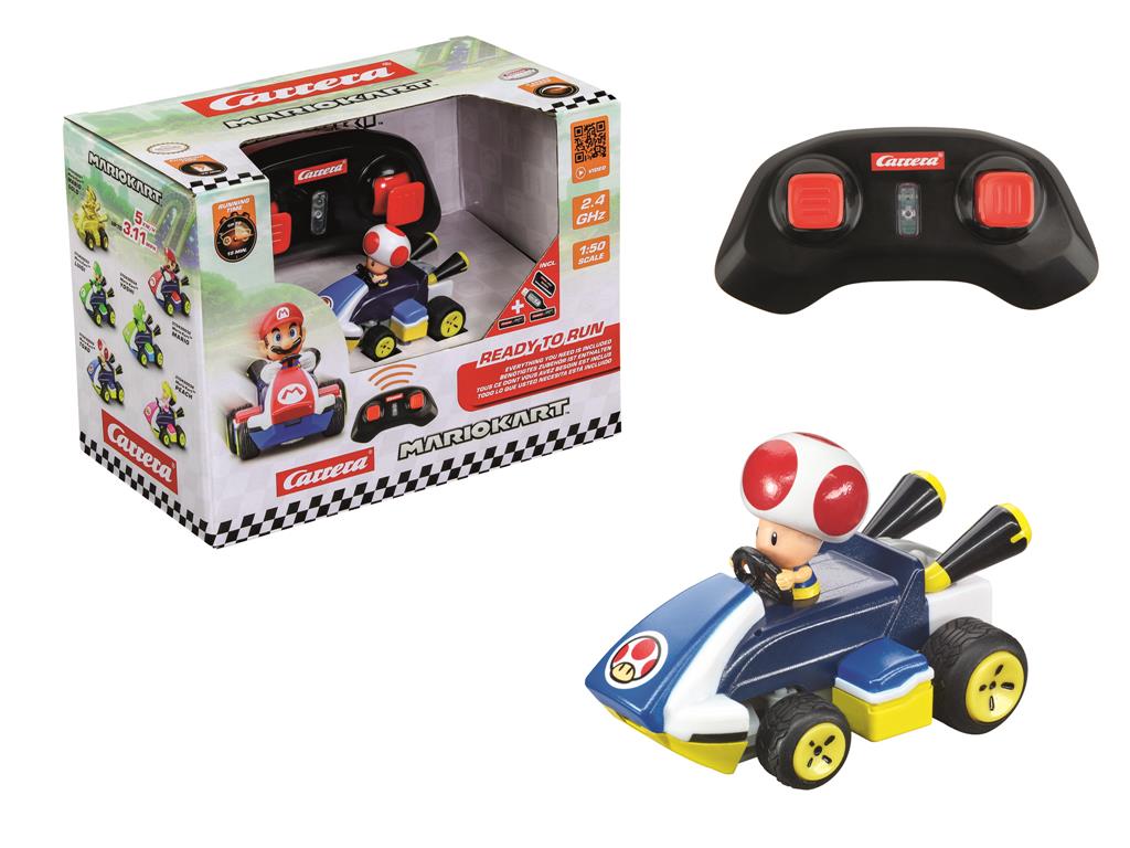 Carrera - 2,4GHz Mario Kart(TM) Mini RC, Toad (Paperbox) Revell