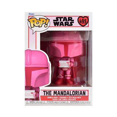 Funko POP Star Wars Valentines S2 Mandalorian Grant & Bowman