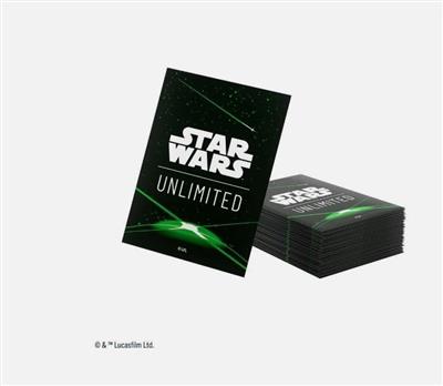 Gamegenic - Star Wars: Unlimited Premium Art Sleeves - Card Back Green Gamegenic