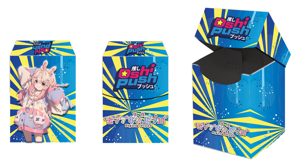 Oshi Push VTuber Kortspel Plastkortbox Pippa