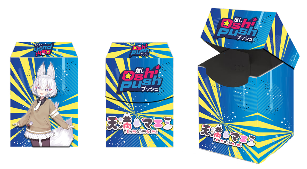 Oshi Push VTuber Kortspel Plastkortsförvaring Tenma