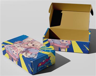 Oshi Push VTuber Kortspel 800-korts Papplåda för Kortförvaring