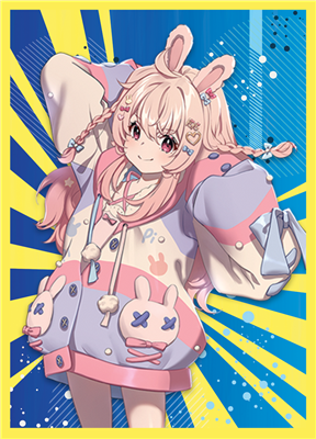 Oshi Push VTuber Kortspelsfodral Spelarens Val Pippa Sleeve