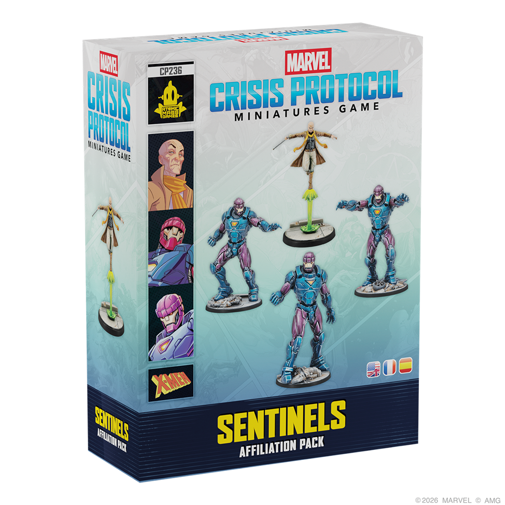 Marvel Crisis Protocol - Sentinels Affiliation Pack / FR / SP