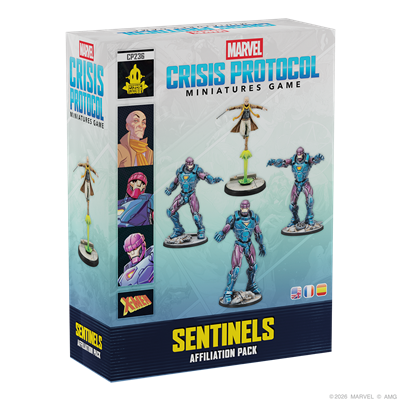 Marvel Crisis Protocol - Sentinels Affiliation Pack / FR / SP