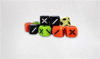 Epic Warpath: Kommanderings- och Måldice