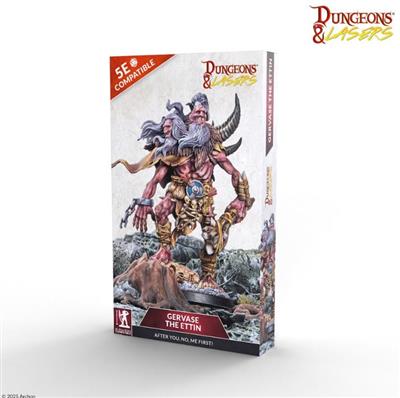 Dungeons & Lasers - Gervase The Ettin: En Fascinerande Miniatyr för Ditt Äventyr