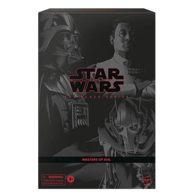 Star Wars The Black Series Darth Vader, Grand Admiral Thrawn, General Grievous 3-Pack Hasbro