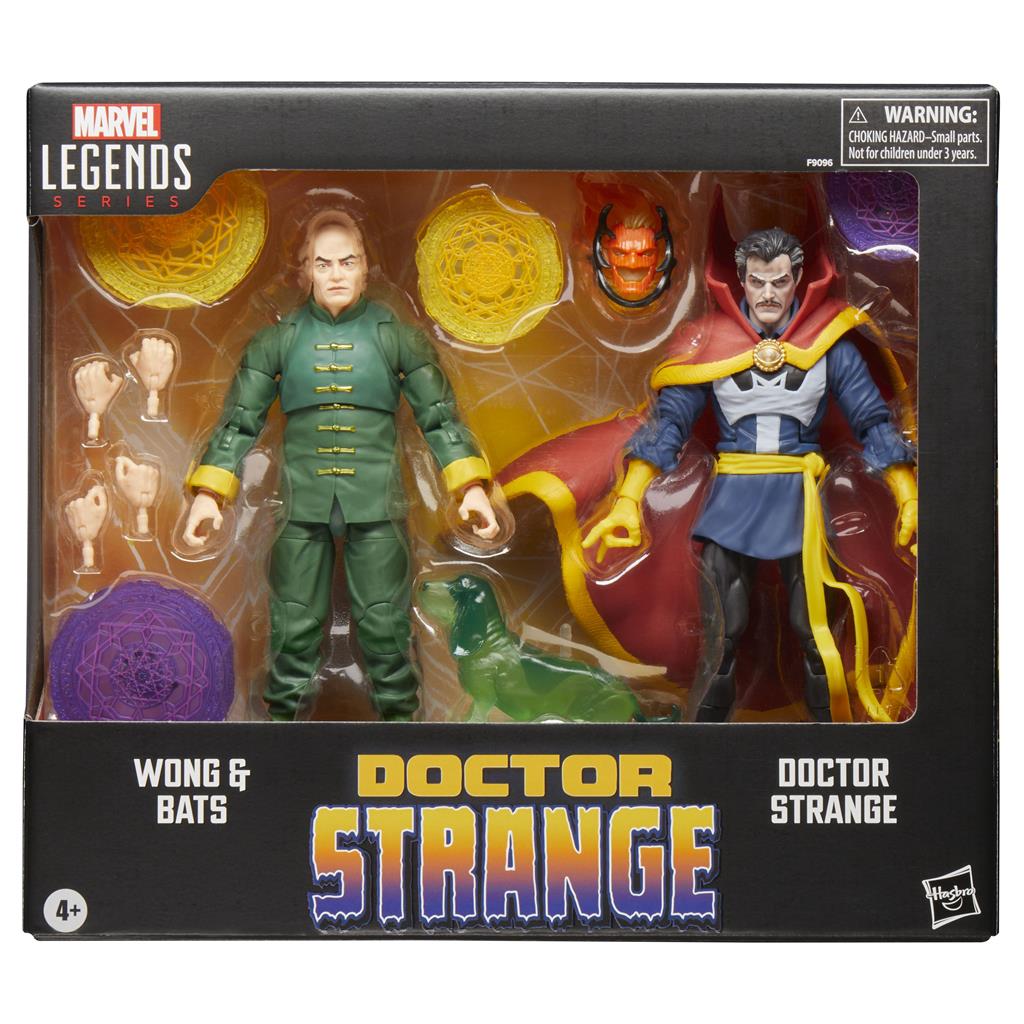 Marvel Legends Series Doctor Strange, Wong och Bats
