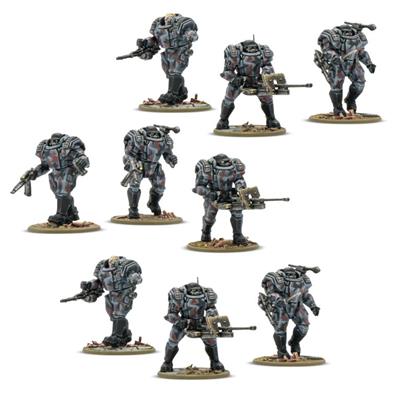 Konflikt '47 Stahltruppen Heavy Infantry Warlord Games