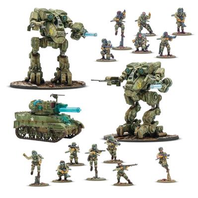 Konflikt '47 United States Starter Army Warlord Games
