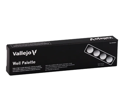 Vallejo - Wet Palette Accessories - Accessory Well Palette med Magnetfäste