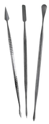 Vallejo - Tools - Set of 3 stainless steel carving knives