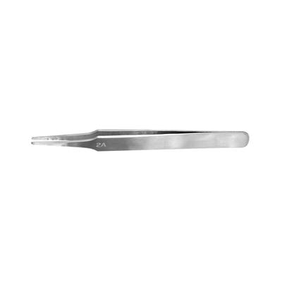 Vallejo - Verktyg - Platta Rundade Rostfria Pincetter (120 mm)