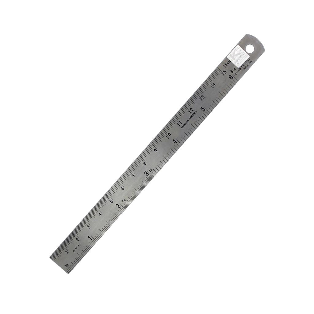 Vallejo - Verktyg - Stålregel (150 mm)