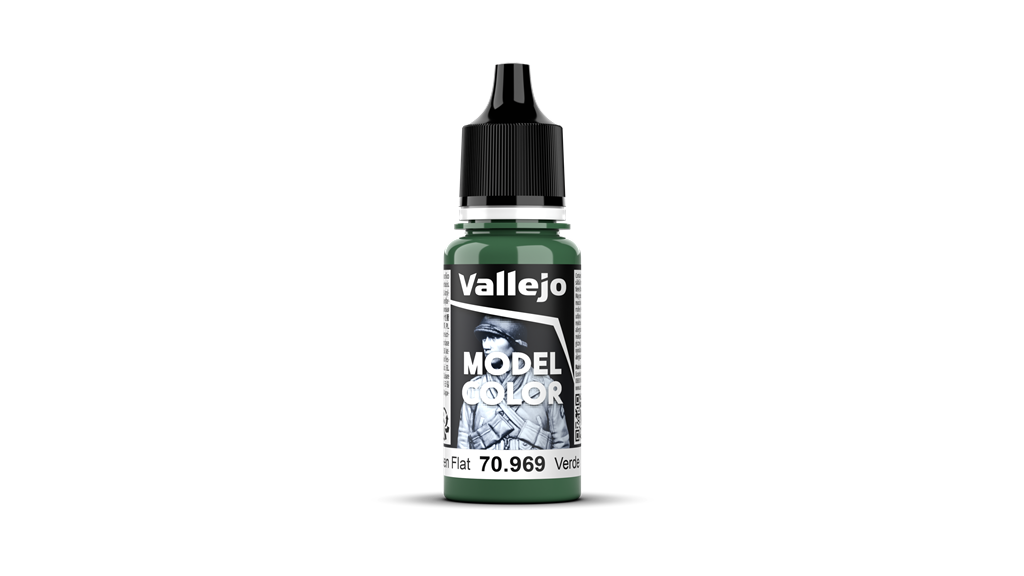 Vallejo - Model Color / Matt - 078 Parkgrön Flat 18 ml