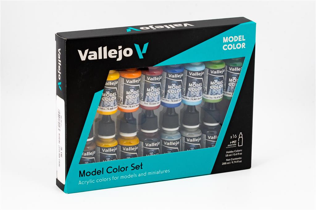 Vallejo - Model Color / 16-color set - Navy (Steam Period) 18 ml