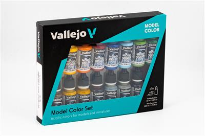 Vallejo - Model Color / 16-color set - Navy (Steam Period) 18 ml