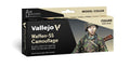 Vallejo - Model Color / Figur / Set med 8 färger - WaffenSS Kamouflage av Jaume Ortiz 18 ml