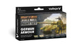 Vallejo Model Color / Andra världskriget / Set med 6 färger - Tysk pansar 18 ml