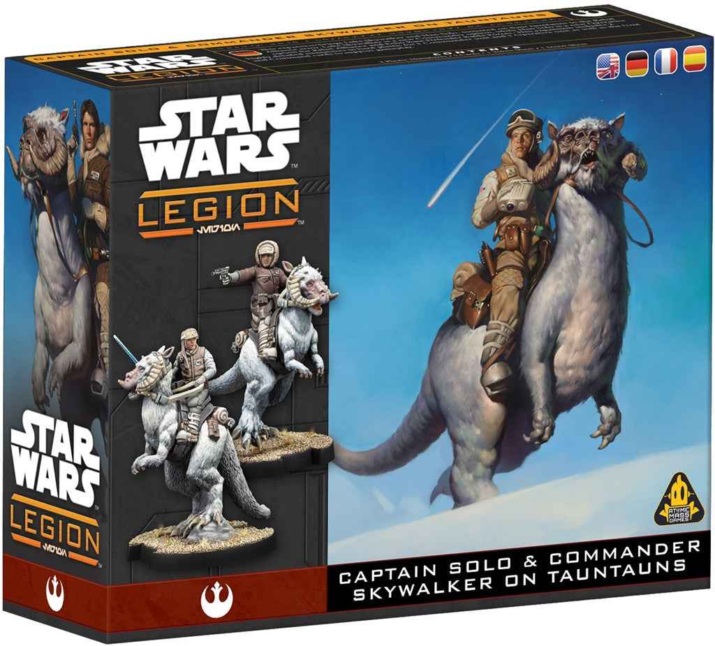 Star Wars: Legion - Han Solo & Luke Skywalker på Tauntaun /DE/SP/FR