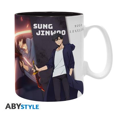 SOLO LEVELING - Mug - 460 ml - Jinwoo & Igris - subli - box SAS ABYSSE CORP