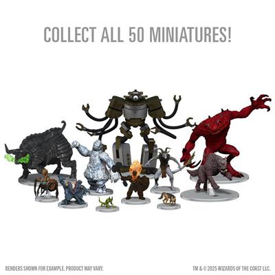 D&D Icons of the Realms: Monster Menagerie Revisited 10-pack Booster Brick