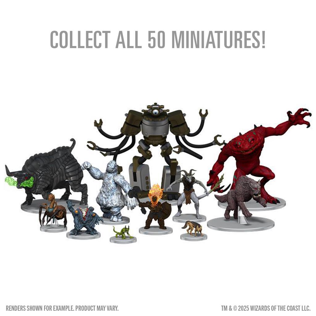 D&D Ikoner av Riken: Monster Menagerie Återbesökt 10-pack Booster Brick