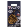 2000 AD Judge Dredd Emblem Nyckelring i antikguld, begränsad upplaga