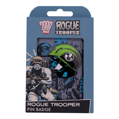 2000 AD Rogue Trooper GI Pin Badge